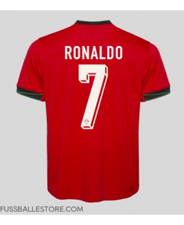 Günstige Portugal Cristiano Ronaldo #7 Heimtrikot EM 2024 Kurzarm